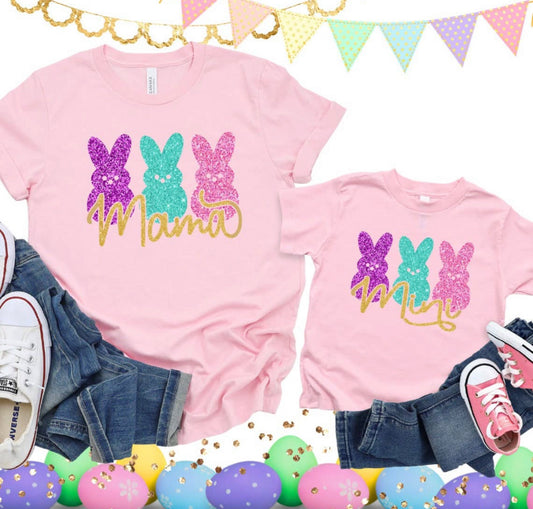 Mama and Mini Easter Shirts